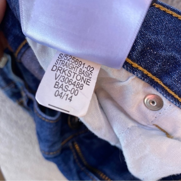 Old Navy Kids Straight Droit Darkstone Adjustable Jeans Sz 16 - Picture 11 of 12